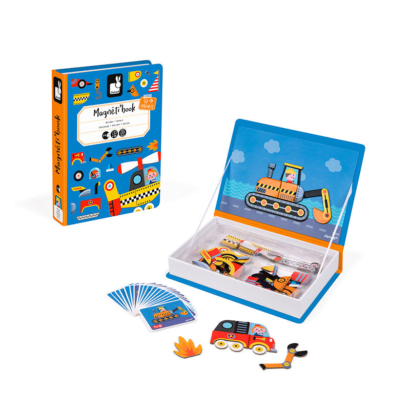 Janod magnetbok, Kjøretøy