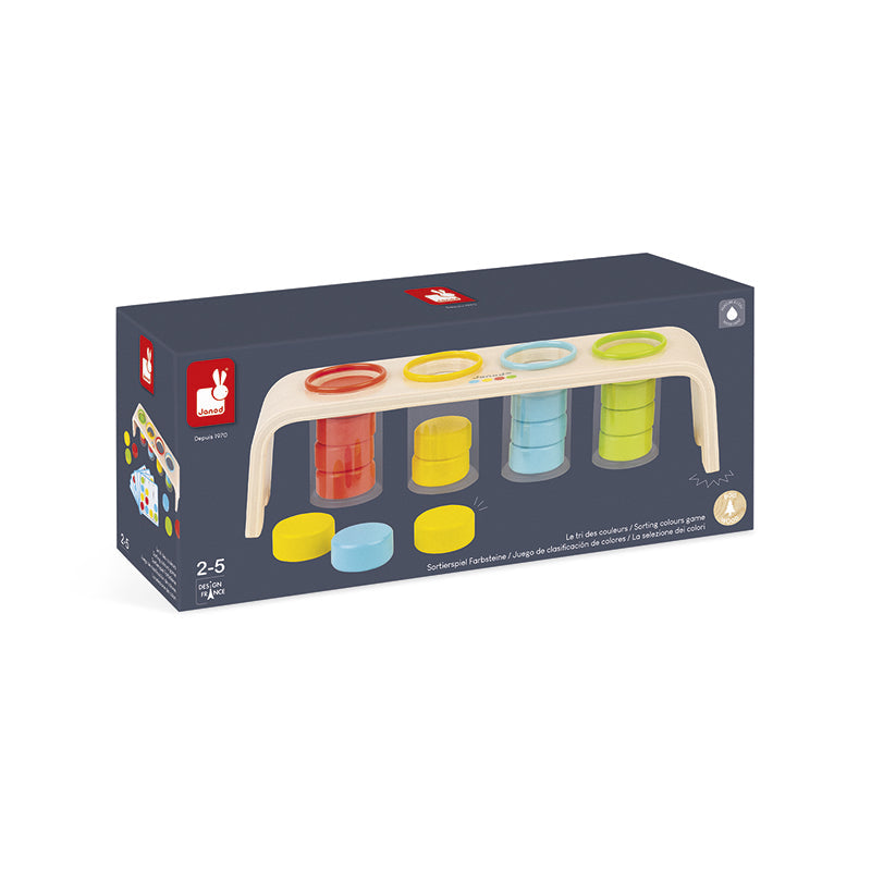 Janod treleker, Lær å sortere farger