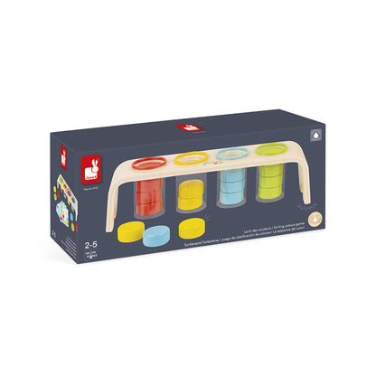 Janod treleker, Lær å sortere farger