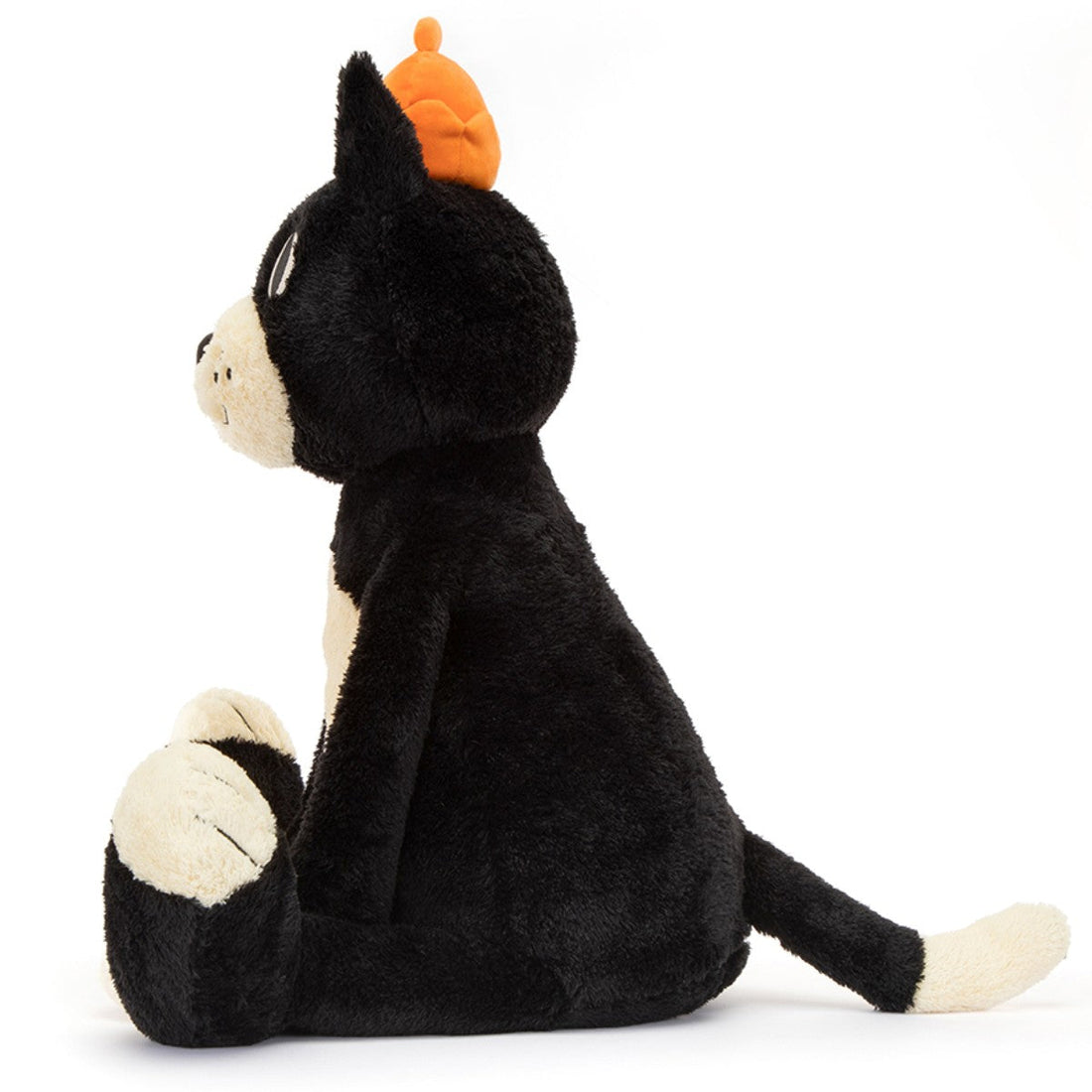 Jellycat-kosebamse, logo-katt, virkelig stor - 65 cm