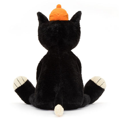 Jellycat-kosebamse, logo-katt, virkelig stor - 65 cm