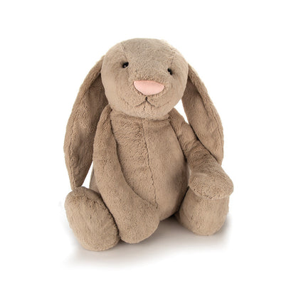 Jellycat bamse, Bashful beige kanin, Ekstra stor kanin – 108 cm
