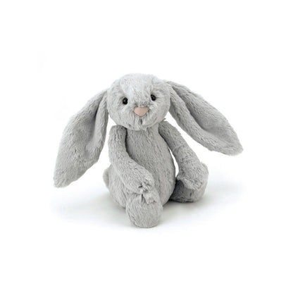 Jellycat Bamse, Bashful kanin, grå - 18 cm