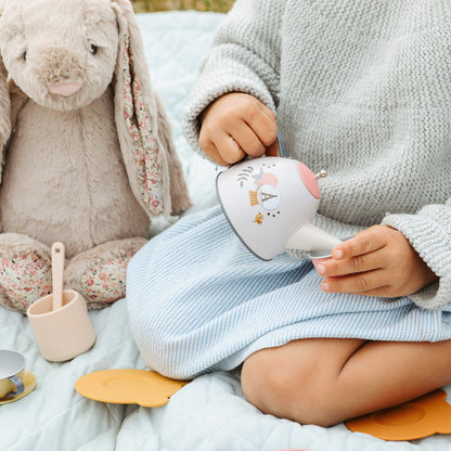 Moulin Roty koffert med tesett, 14 deler - Les Parisiennes