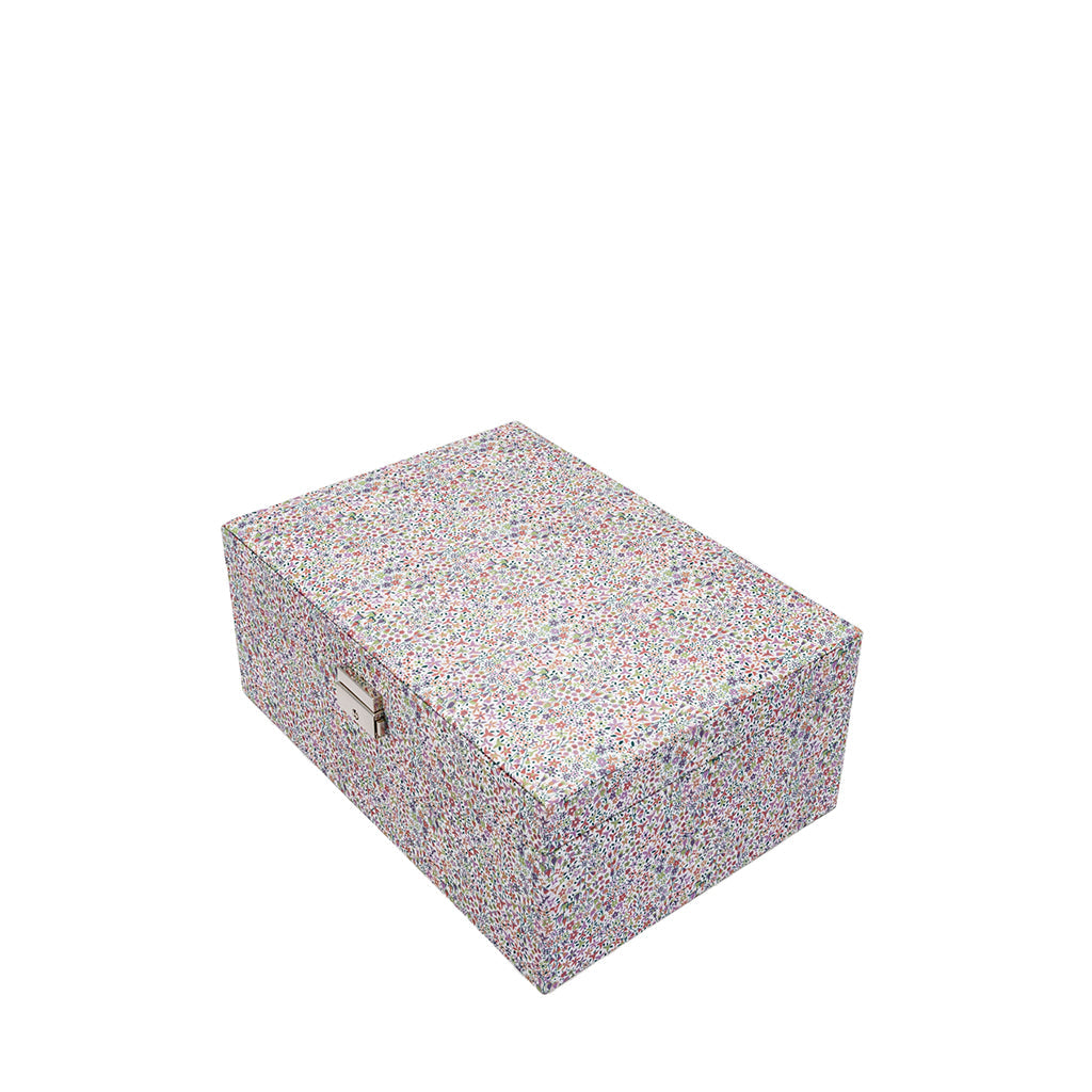 Bon Dep smykkeskrin med Liberty-print, Kvadrat - Eve