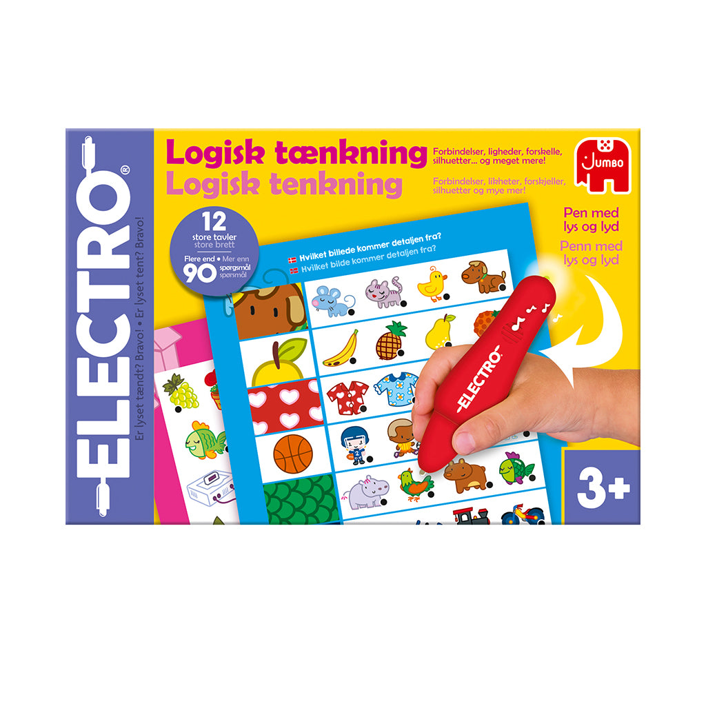 Jumbo Electro Logisk tenkning, lek og lær (Dansk og Norsk)