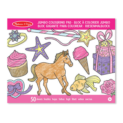 Jumbo malebok, m. dyr og prinsesser