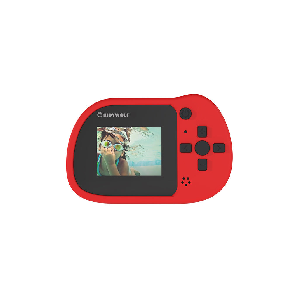Kidycam barnekamera, 16GB, vanntett - Red