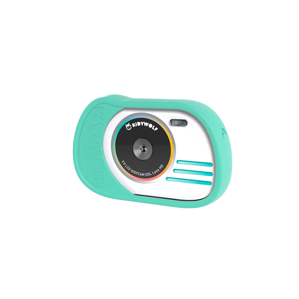 Kidycam barnekamera, 32 GB, vanntett - Cyan
