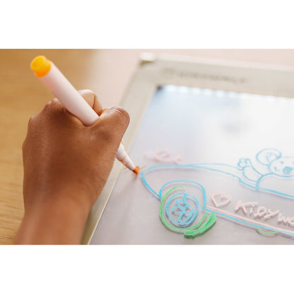 KidyDraw tegnetavle med lys