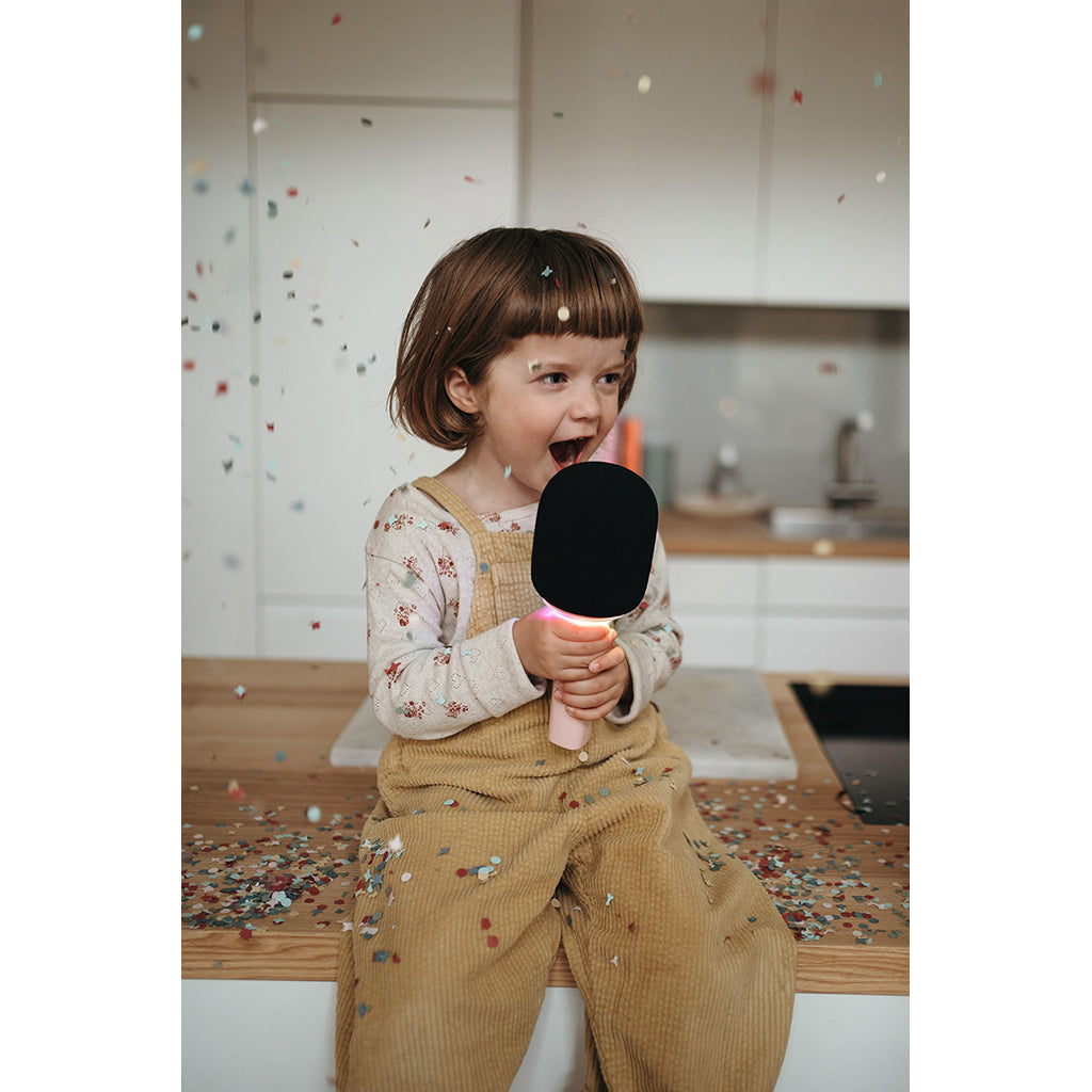 Kidymic Alt-i-én Mikrofon til Karaoke og Musikalske Opplevelser, Blue