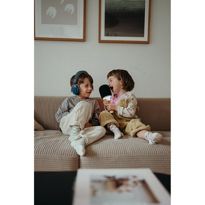 Kidymic Alt-i-én Mikrofon til Karaoke og Musikalske Opplevelser, Blue