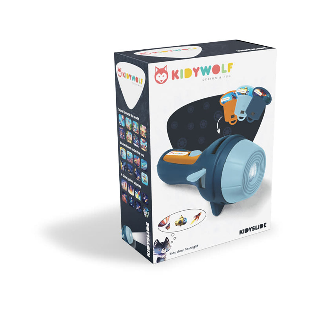 Kidywolf, Kidyslide lommelykt til historiefortelling – Adventure