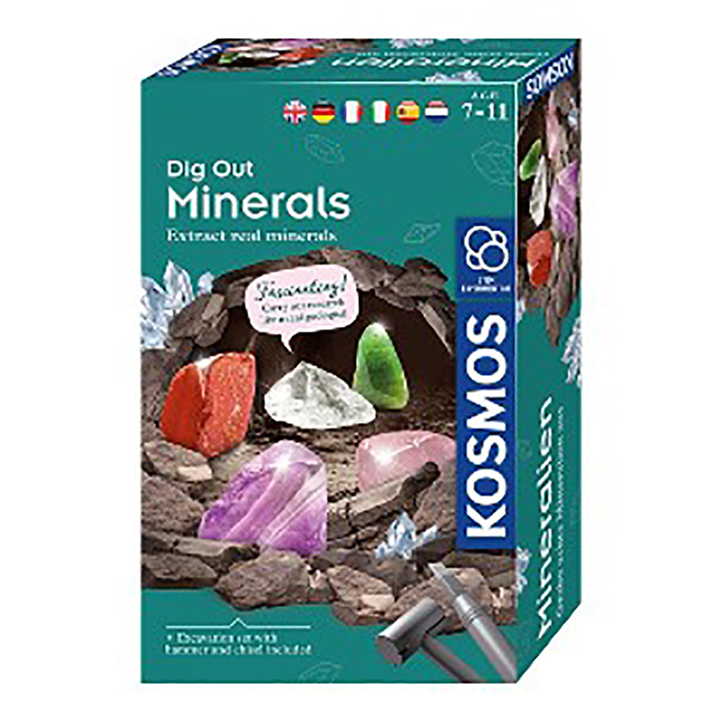 Kosmos eksperimentsett, Grav frem mineraler