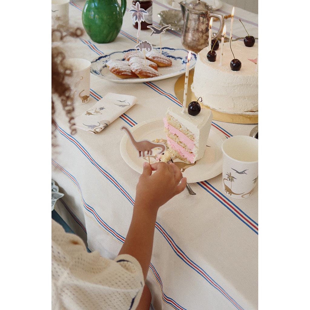 Konges sløjd Fødselsdagslys, 12 stk. - Sitron