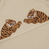 Konges Sløjd Terry håndkle med hette, Tiger
