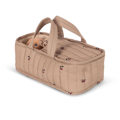 Konges Sløjd Luna babydukke i babylift med smokk og dukkeklær - Eksklusiv