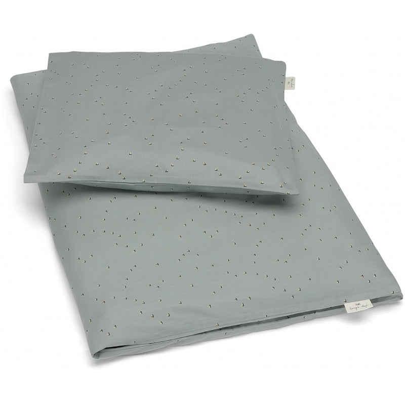 Konges Sløjd babysengetøy, økologisk - Mille Marine French Blue