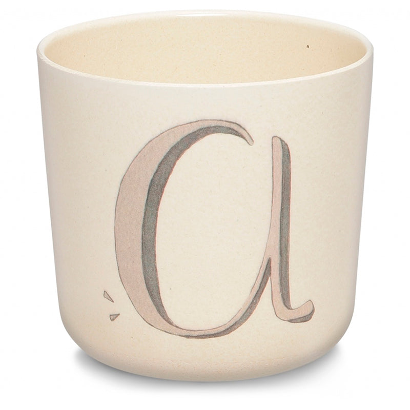 Konges Sløjd Alfabet melaminkopp, A - Z