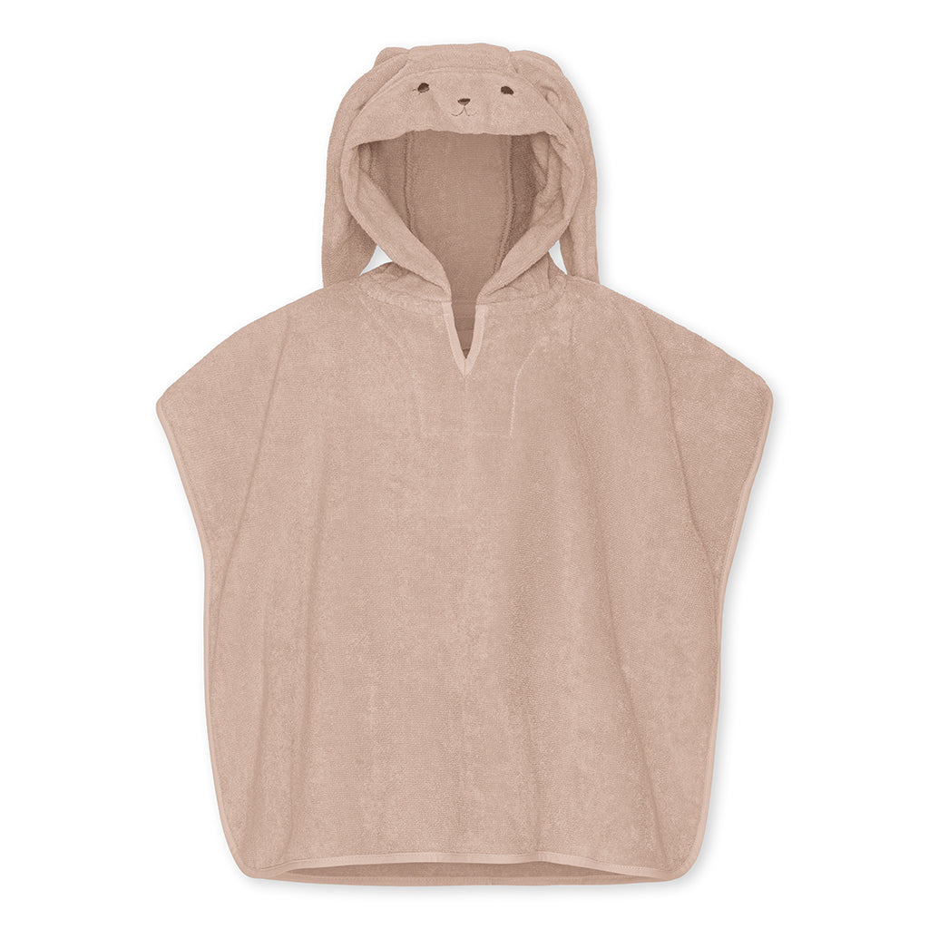 Konges Sløjd badeponcho, Terry - Rose bunny