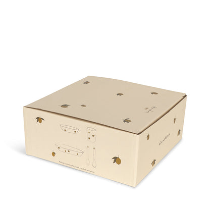 Konges Sløjd Spisesett, 5 deler - Lemon