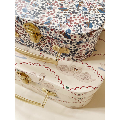 Konges Sløjd kuffertsæt, 2 stk - Swan/Vivi fleur