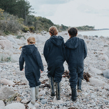 Karmameju jumpsuit til barn, fleece - str. 3-10 år