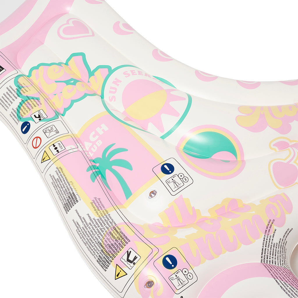 Sunnylife luftmadrass, Summer Sherbet Multi - Fra 6 år