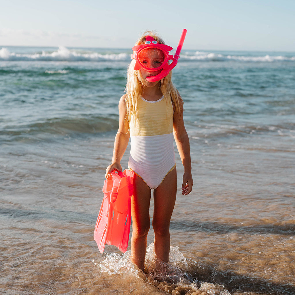 Sunnylife small dykkersett, Melody the Mermaid Pink - str. 31-34 i sko