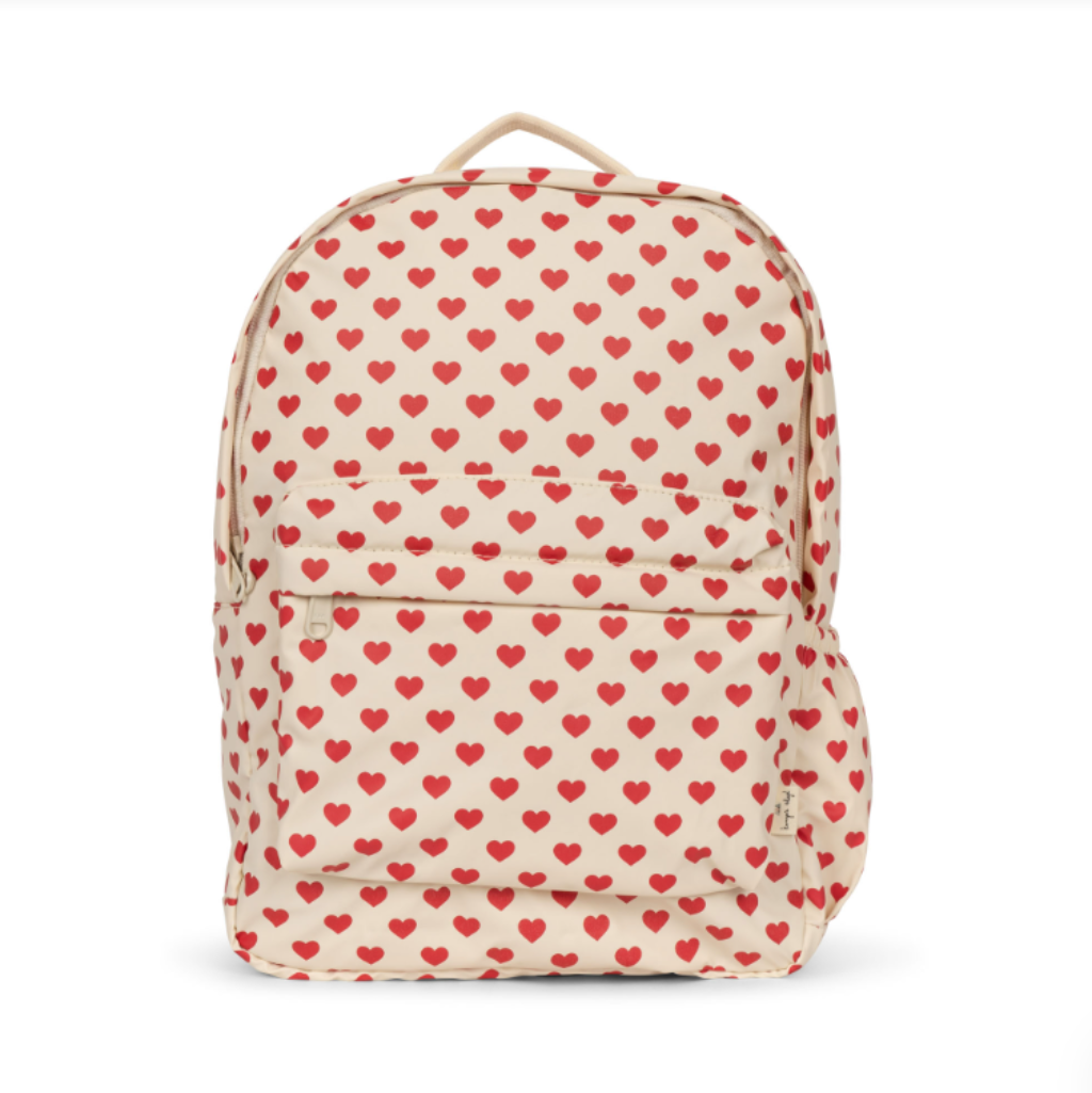 Konges Sløjd Rainy ryggsekk Junior, Coeur rouge