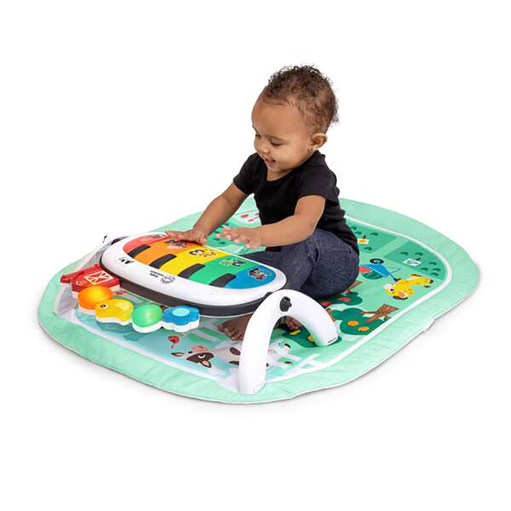 BABY Einstein 4-in-1 Kickin’ Tunes™ Musical Meadow™ - aktivitetsteppe med lyd