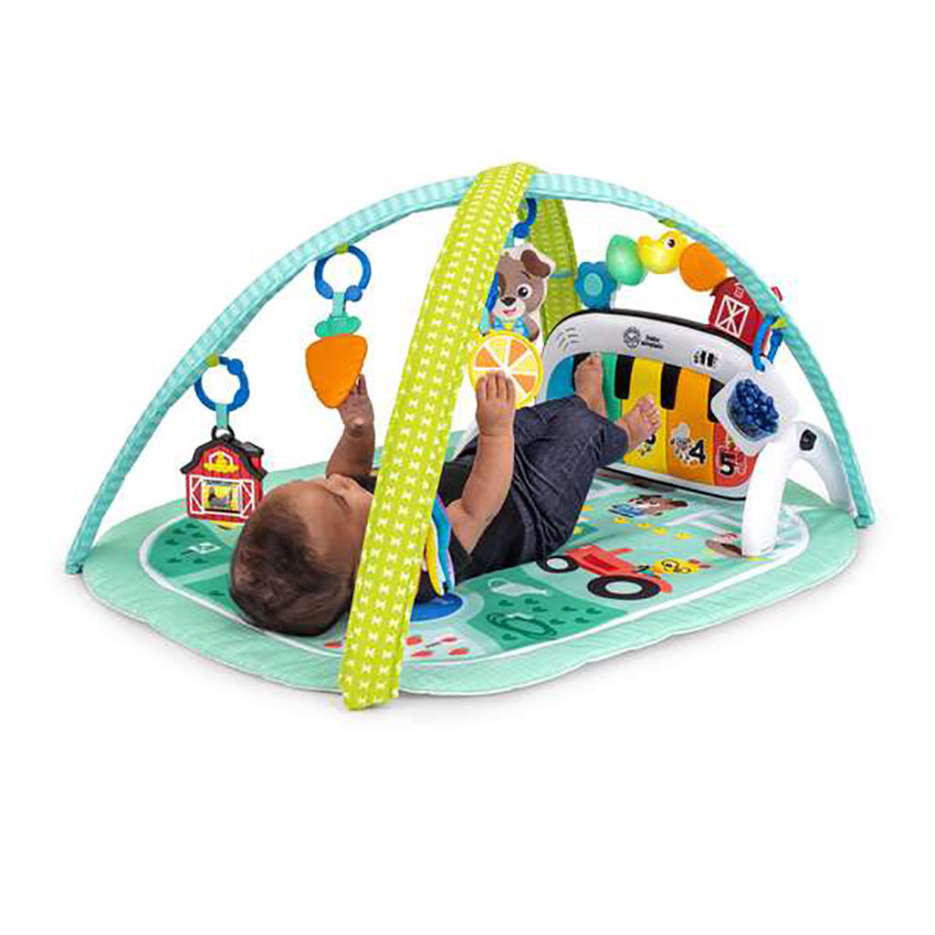 BABY Einstein 4-in-1 Kickin’ Tunes™ Musical Meadow™ - aktivitetsteppe med lyd