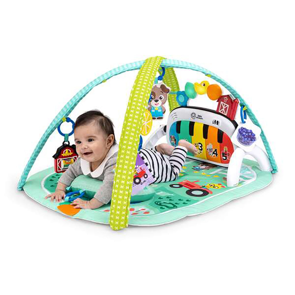 BABY Einstein 4-in-1 Kickin’ Tunes™ Musical Meadow™ - aktivitetsteppe med lyd
