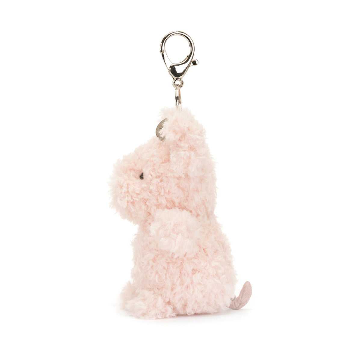 Jellycat Little Pig anheng til veske, 17 cm