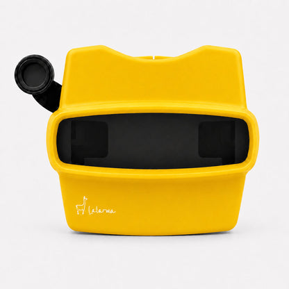 Lalarma Retro 3D Viewer, bildeviser - Gul