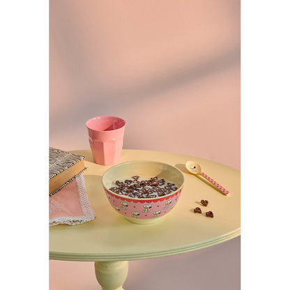 Rice Melamin bolle, medium, Snoopy - Pink