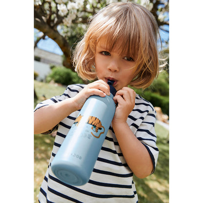 Liewood Falk vannflaske, termoflaske 500 ml – Tiger/ Beach Blue