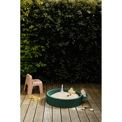Liewood Saul sandkasse, Ø: 80 cm - Garden green/Sandy