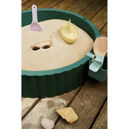 Liewood Saul sandkasse, Ø: 80 cm - Garden green/Sandy