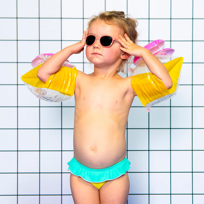 Ki ET LA babysolbrille, Wazz - 1-4 år - Grapefruit
