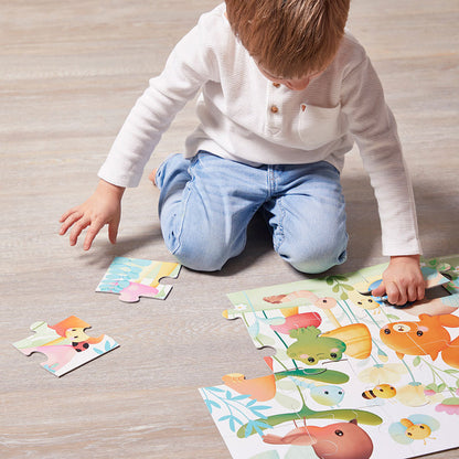 Janod puslespill Hagevenner, 20 brikker