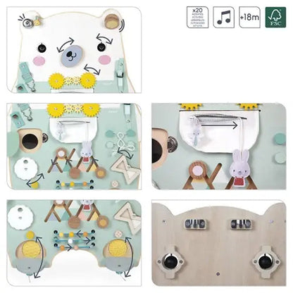 Janod Pure, Aktivitetsbrett med Bjørn