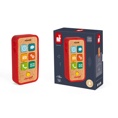 Janod babyleketøy, Sound telephone - Telefon med lyder