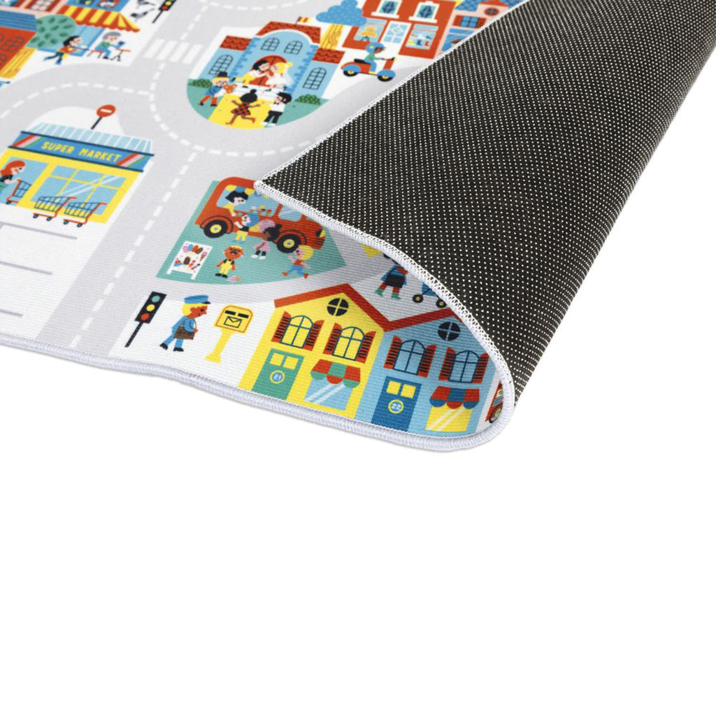 Janod Leketeppe med veier, By