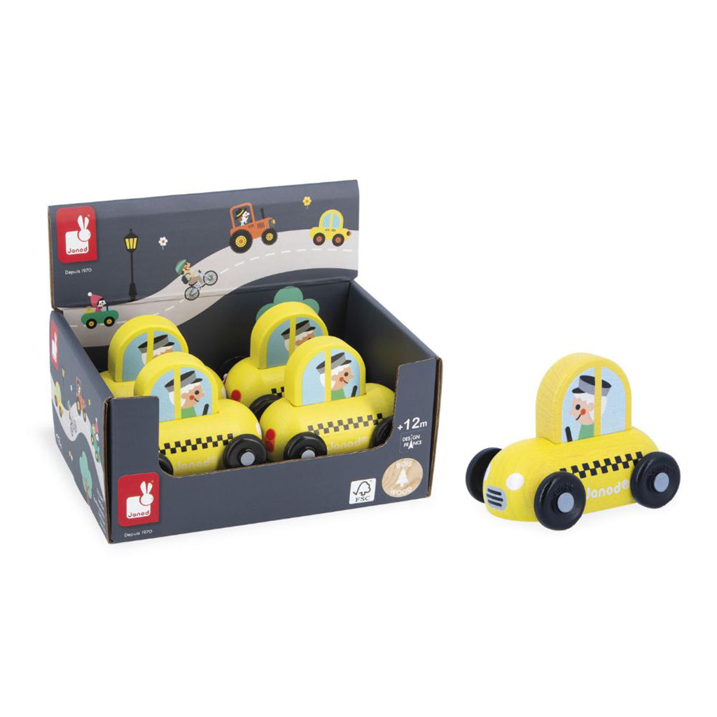 Janod lekebil i tre, Taxi