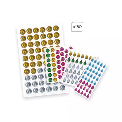 Janod klistremosaiikk, Store Rhinestones