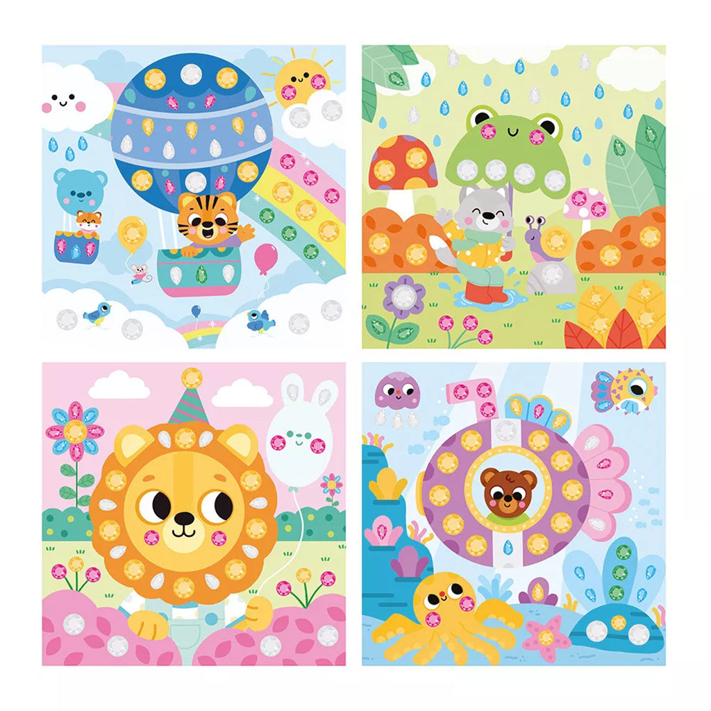 Janod klistremosaiikk, Store Rhinestones