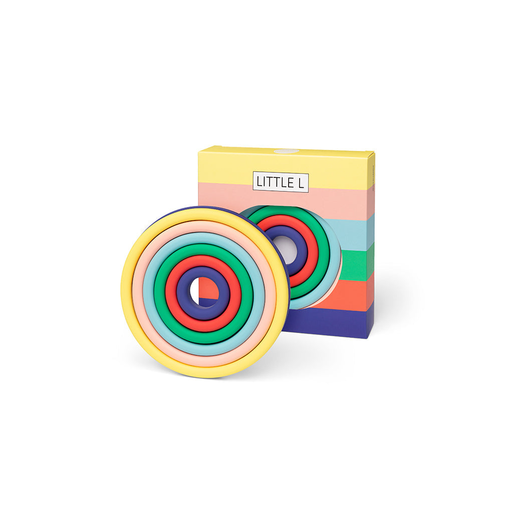 Little L, Babyleker, Aktivitetsringer - Klare farger