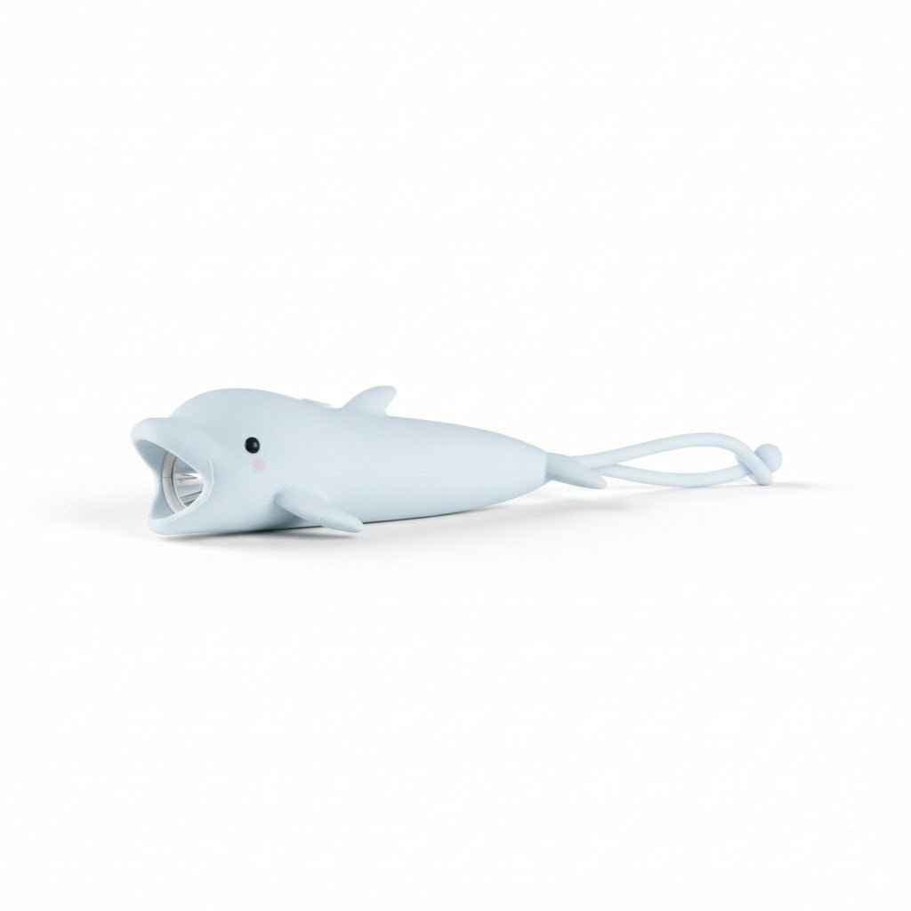 Little L, silikonlommelykt – Delfin