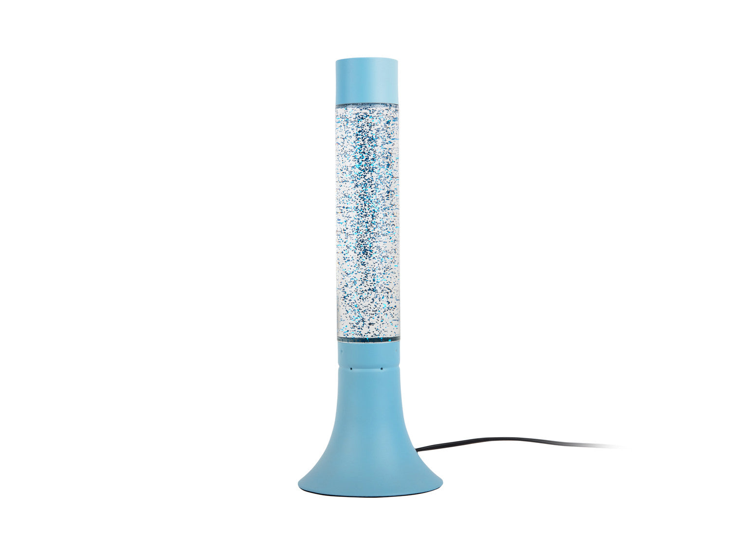 Leitmotiv Astro glitterlampe, Soft Blue